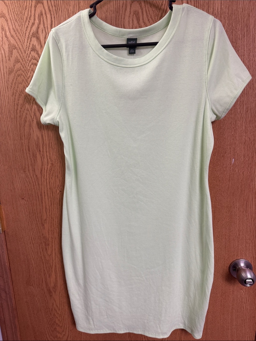 wild fable Mint Green Short Sleeve Crewneck Tee Dress